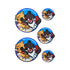 Taiwan Air Force Punching Winnie the Pooh Decal / Sticker Shirt Xi Jinping China Scramble!