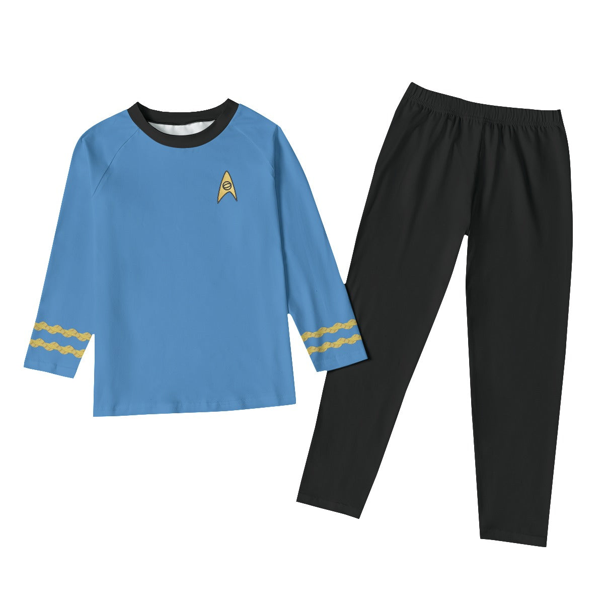 TOS Spock Uniform Kids Pajamas Loose Leg