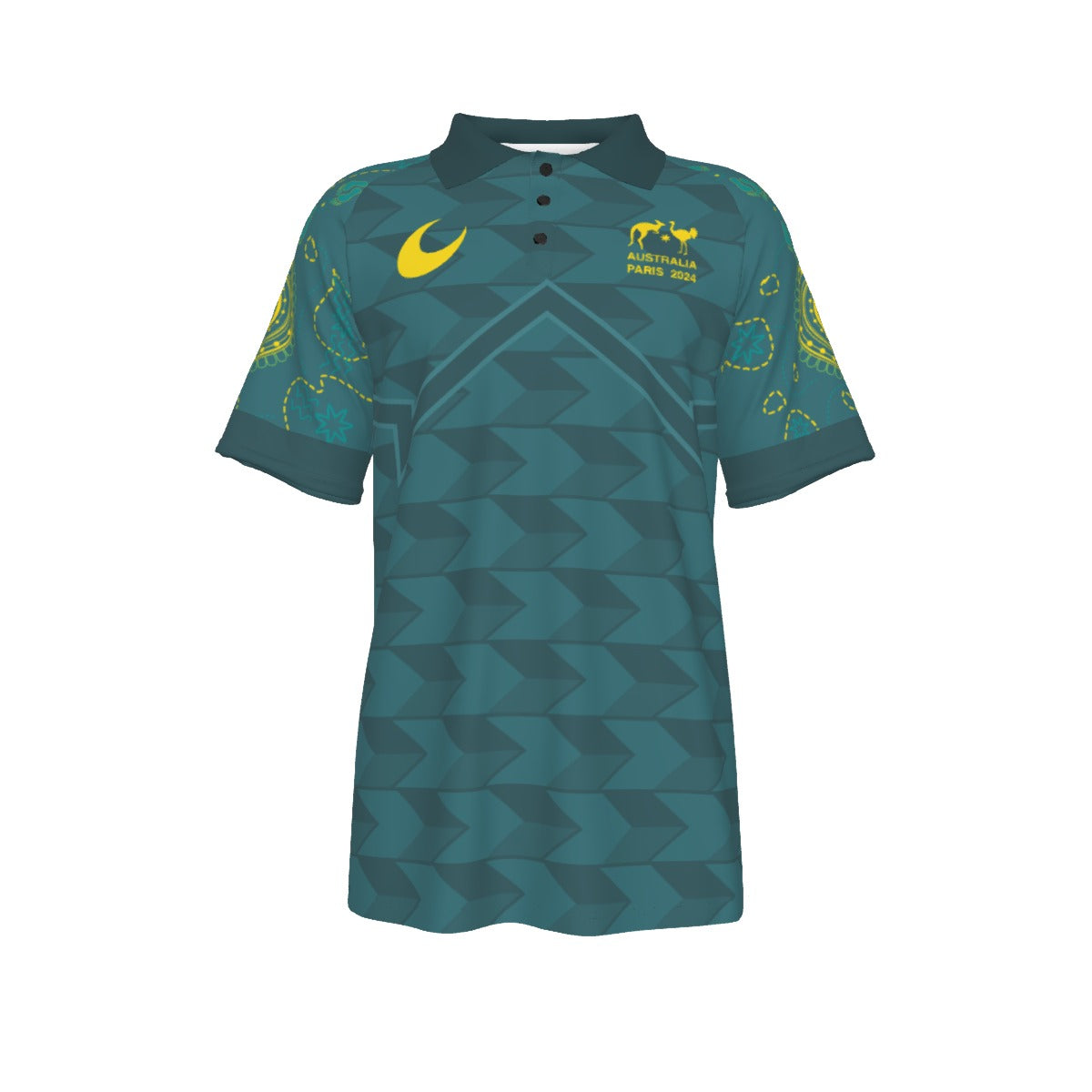 Rachael Gunn Australian Breakdancer Uniform Costume Polo Shirt Raygun