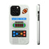 Retro Electronic Football Game Case for iPhone - Handheld Pocket LED Vintage Look - Tech Gift 17 16 15 14 13 Max Plus - MagSafe Compatible