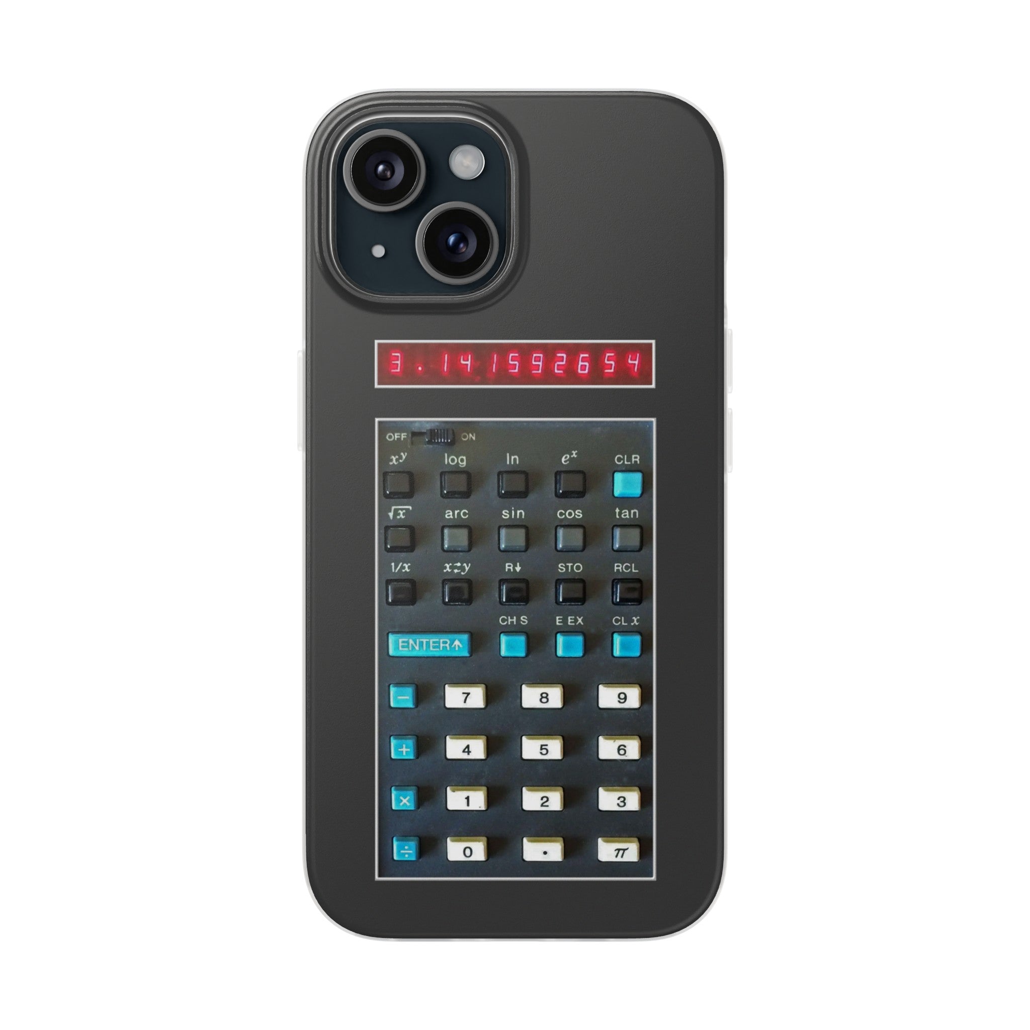 Retro Scientific LED Calculator iPhone Case Flexi Cases HP-35