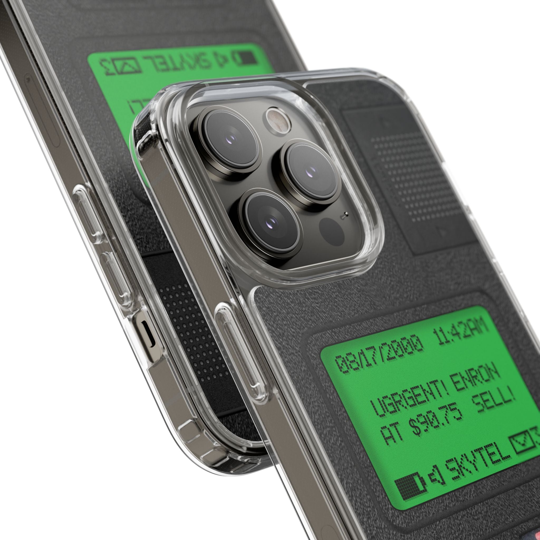 Pager Look Retro Phone Case for iPhone Beeper