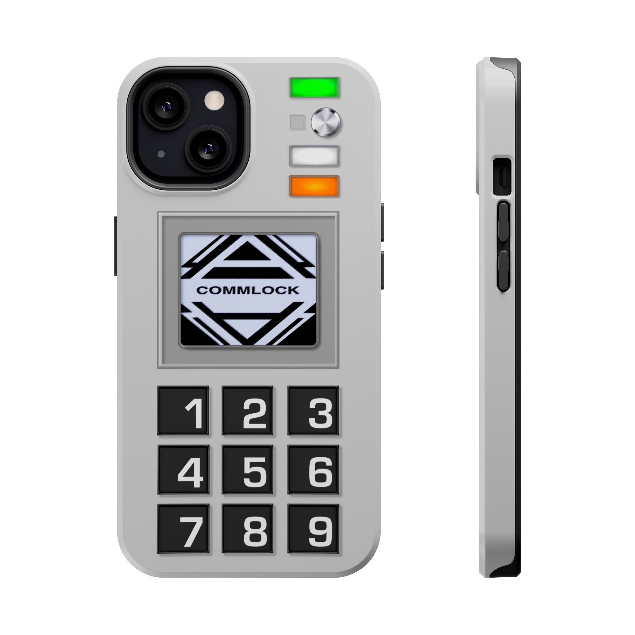 Space CommLock iPhone Case 1999 Prop MagSafe Magnetic 17 16 15 14 13 Pro Max Plus Mini Comlock
