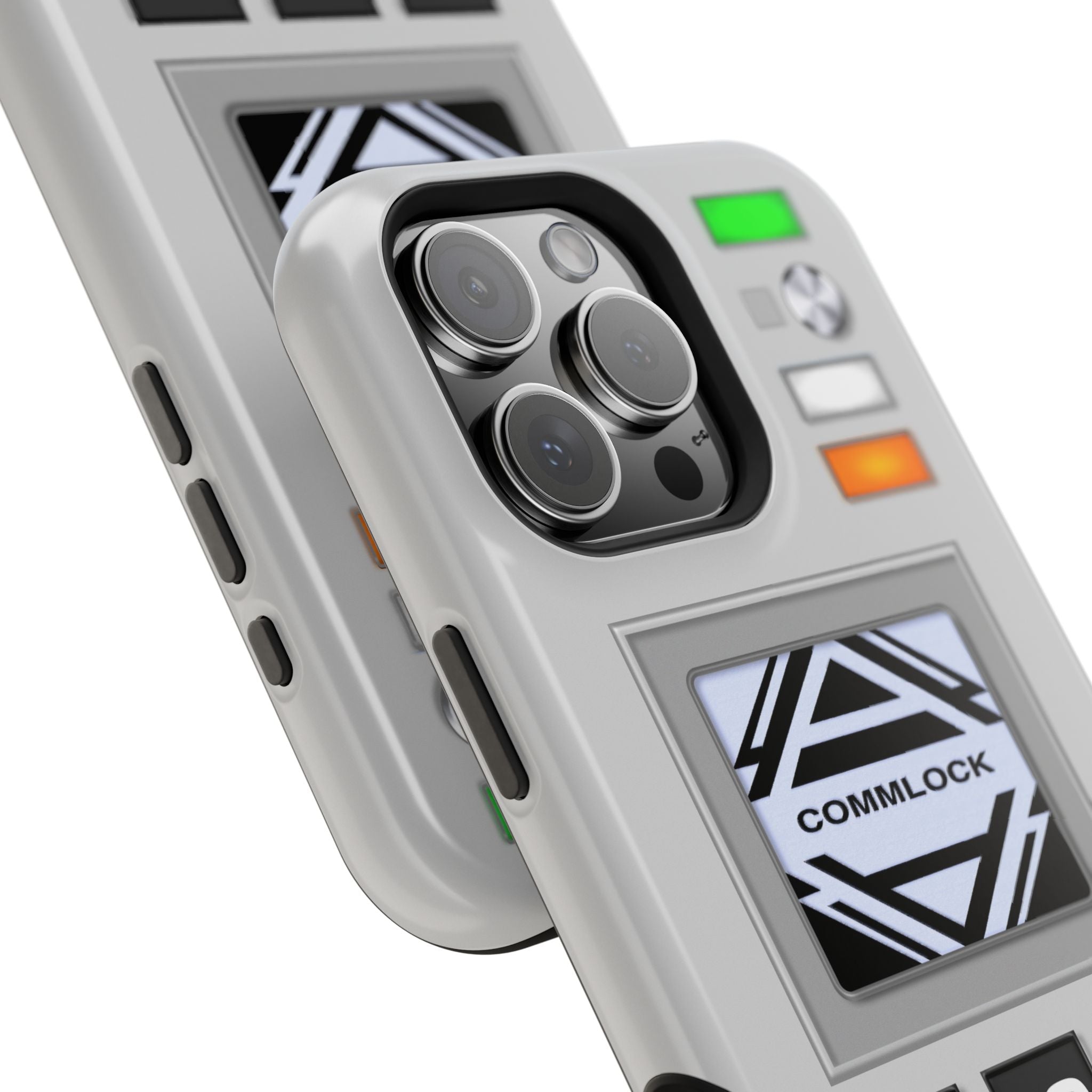 Space CommLock iPhone Case 1999 Prop MagSafe Magnetic 17 16 15 14 13 Pro Max Plus Mini Comlock