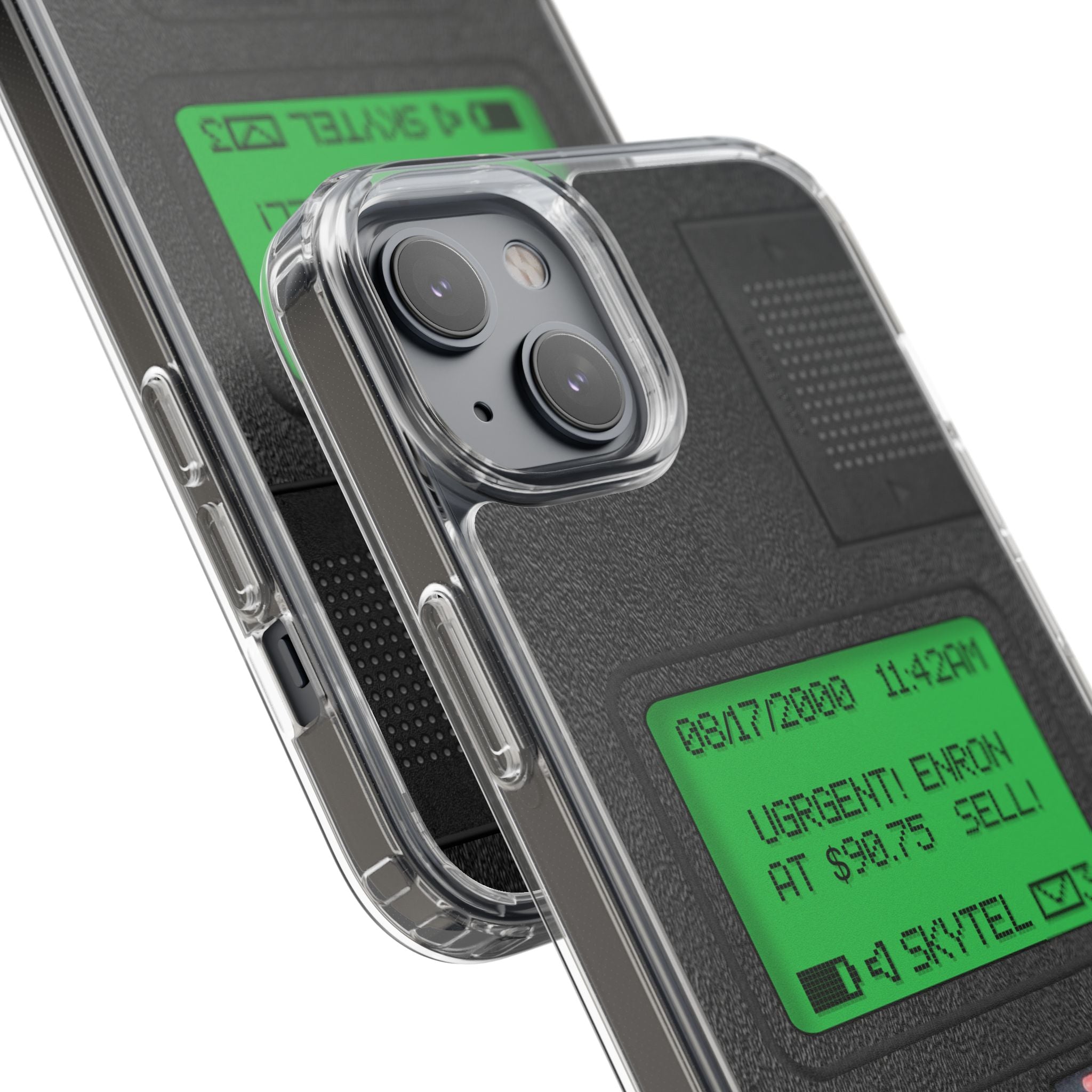 Pager Look Retro Phone Case for iPhone Beeper