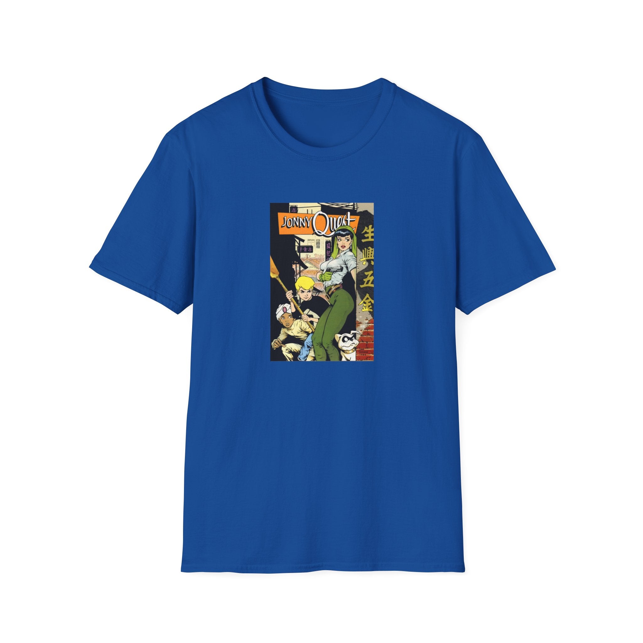 Jonny Quest and Jade Softstyle T-Shirt - Johnny