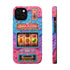 Candy Slot Machine iPhone Case, Sweet Fortune Casino Phone Cover, Colorful Candy Game Inspired MagSafe Compatible with Duel Layer Protection