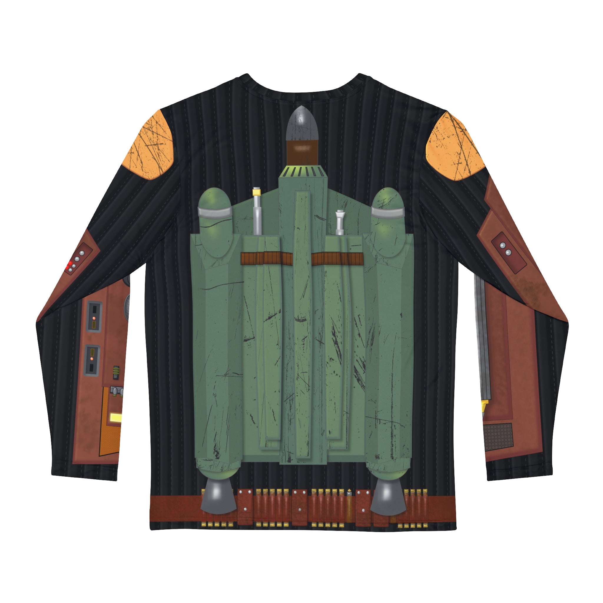 Bounty Hunter Beskar Armor Cosplay Long Sleeve Shirt