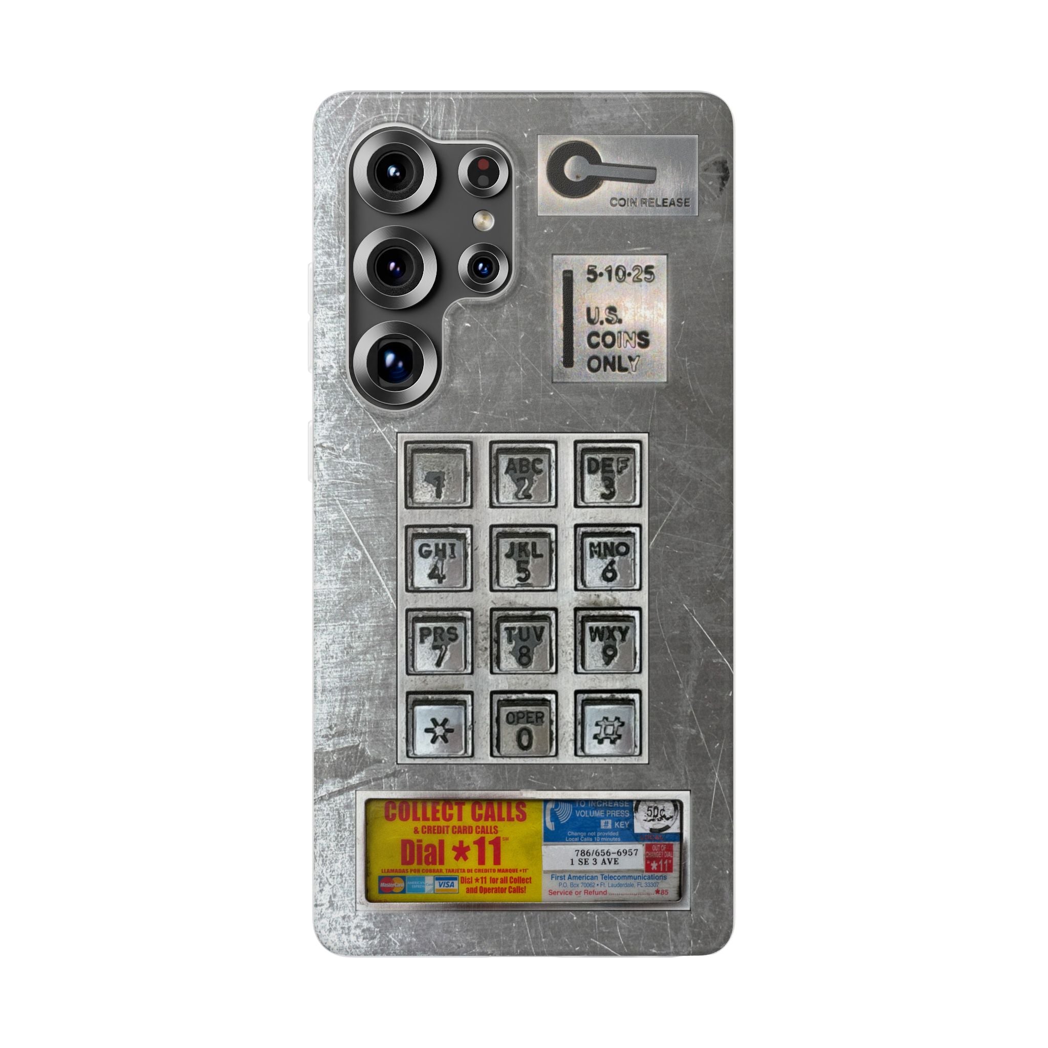 Payphone Retro Tech Case for Samsung Galaxy