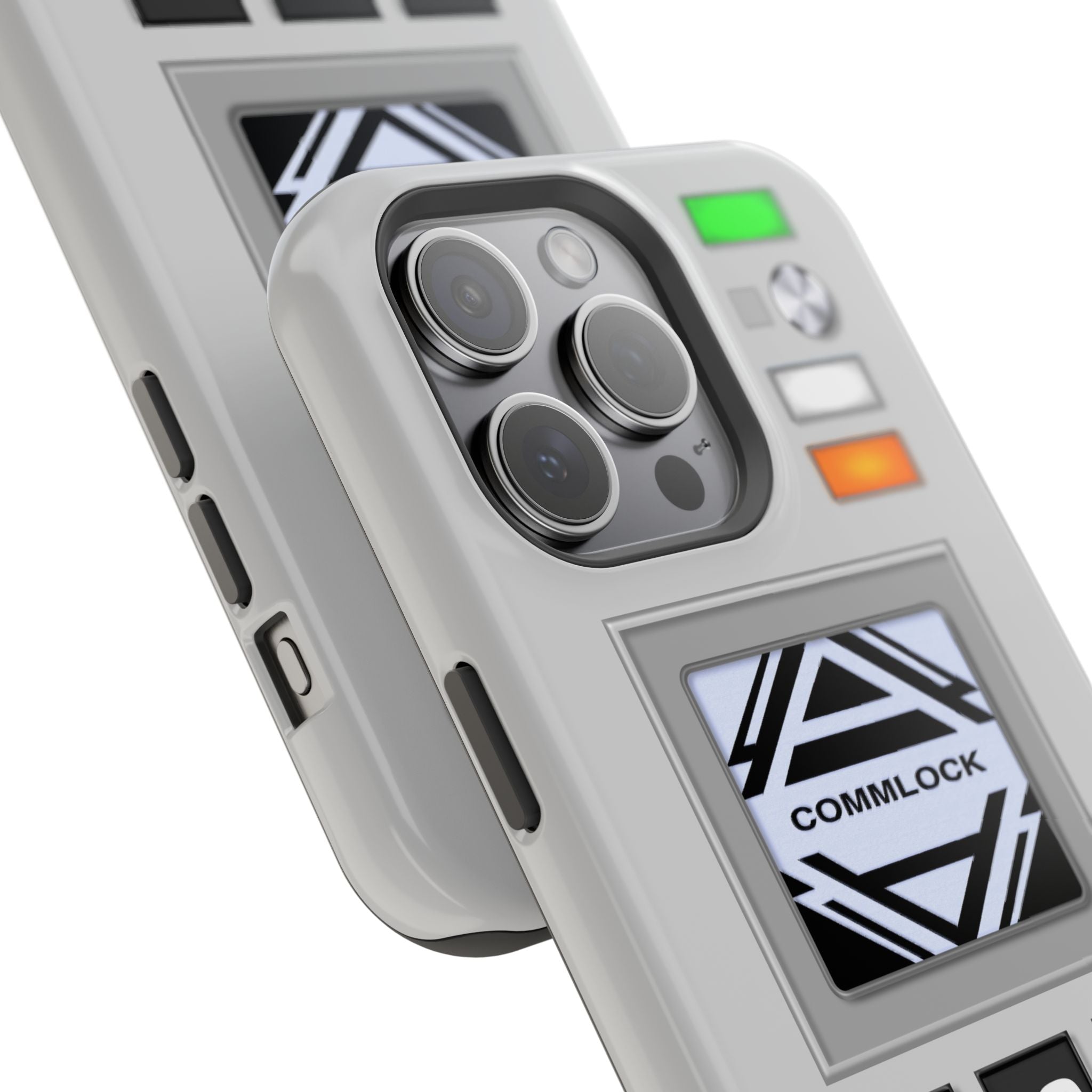 Space CommLock iPhone Case 1999 Prop MagSafe Magnetic 17 16 15 14 13 Pro Max Plus Mini Comlock