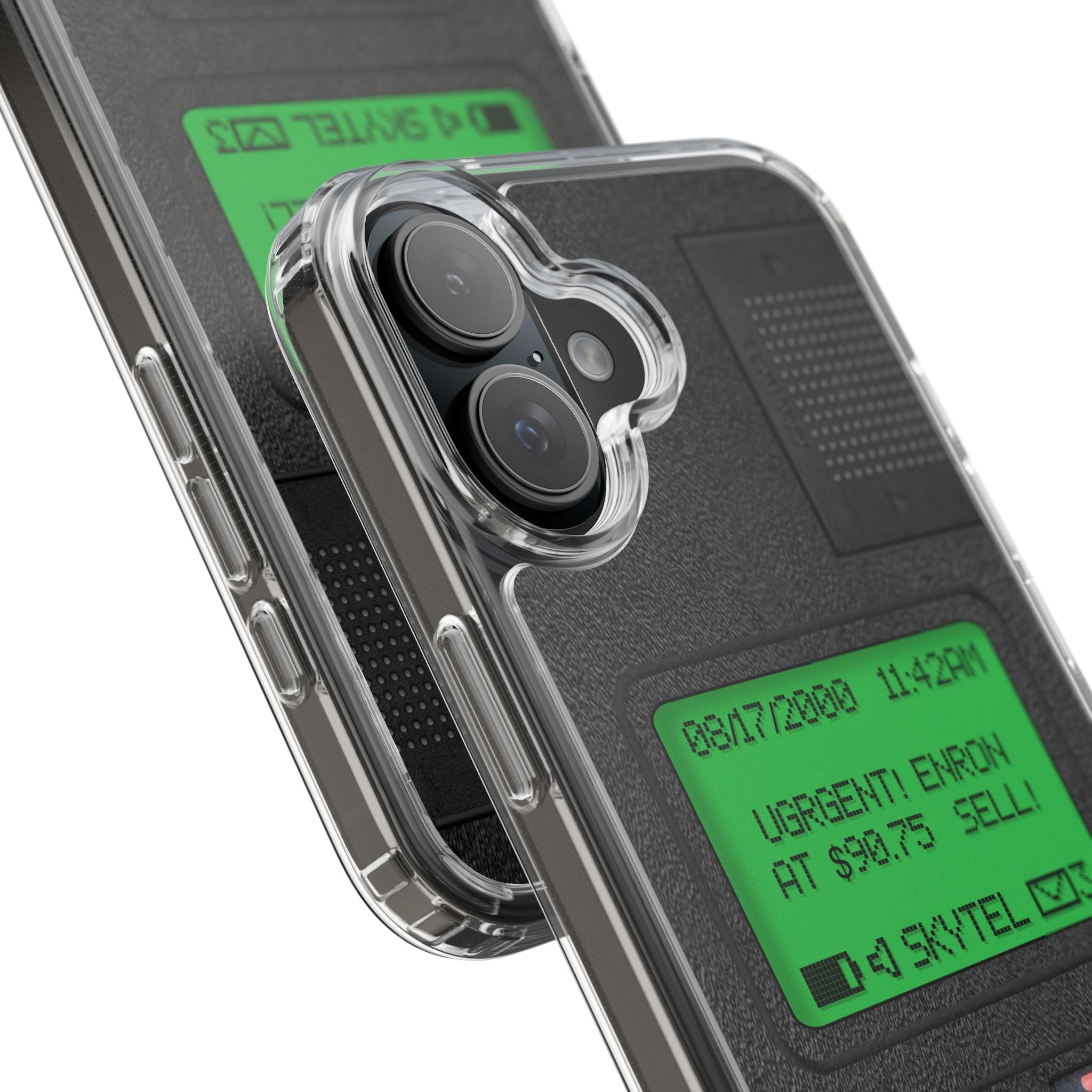 Pager Look Retro Phone Case for iPhone Beeper