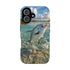 Permit Fish Fishing Phone Case MagSafe Compatible for iPhone & Samsung Galaxy | Flats Fishing Gift | Dual Layer Tough Case