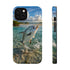 Permit Fish Fishing Phone Case MagSafe Compatible for iPhone & Samsung Galaxy | Flats Fishing Gift | Dual Layer Tough Case