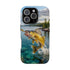 Walleye Fishing Fish Phone Case MagSafe Compatible for iPhone & Samsung Galaxy | Walleye Fisherman Gift | Dual Layer Tough Case