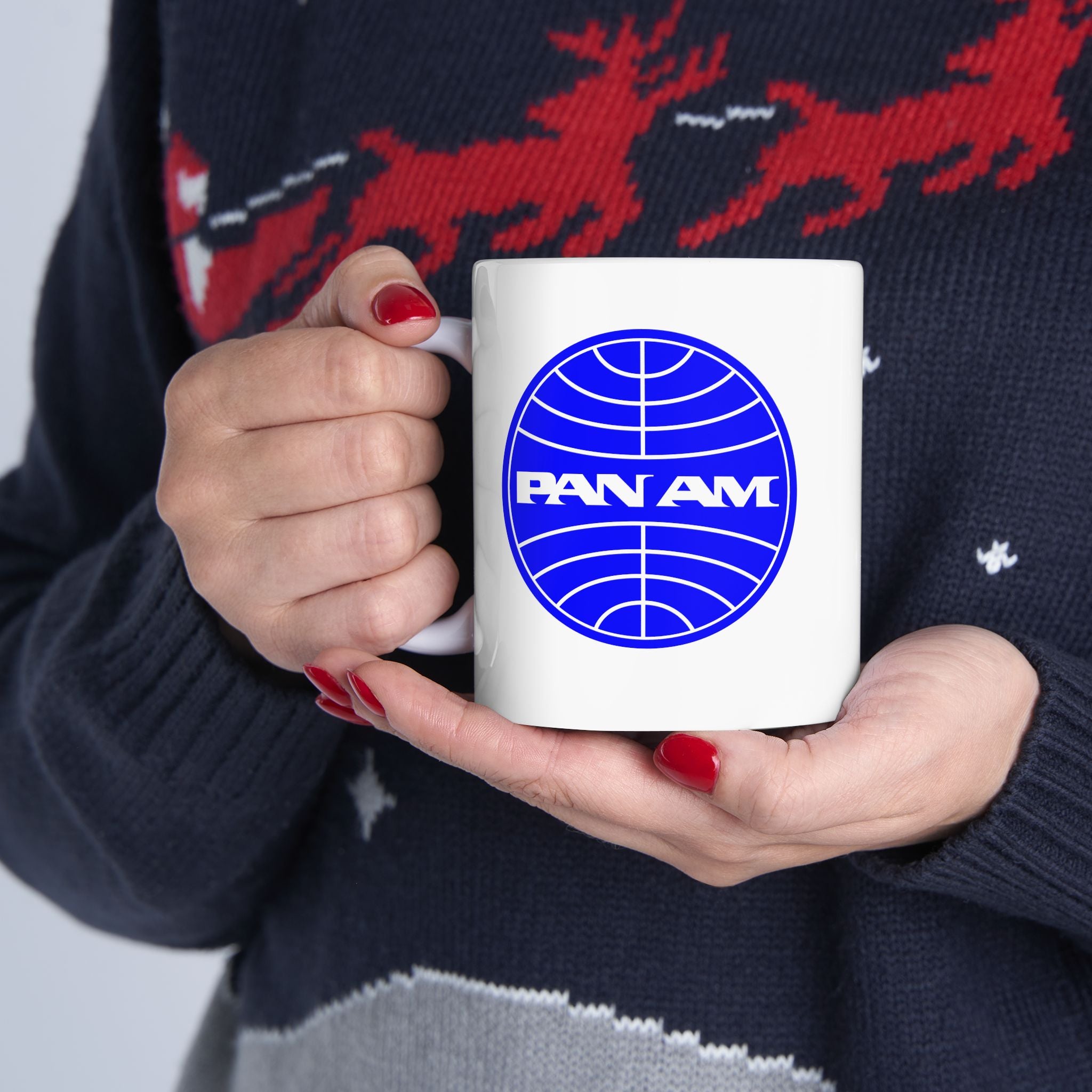 Pan Am Ceramic Coffee Mug 11oz