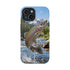 Rainbow Trout Fishing Fish Phone Case MagSafe Compatible for iPhone & Samsung Galaxy | Trout Fisherman Gift | Dual Layer Tough Case