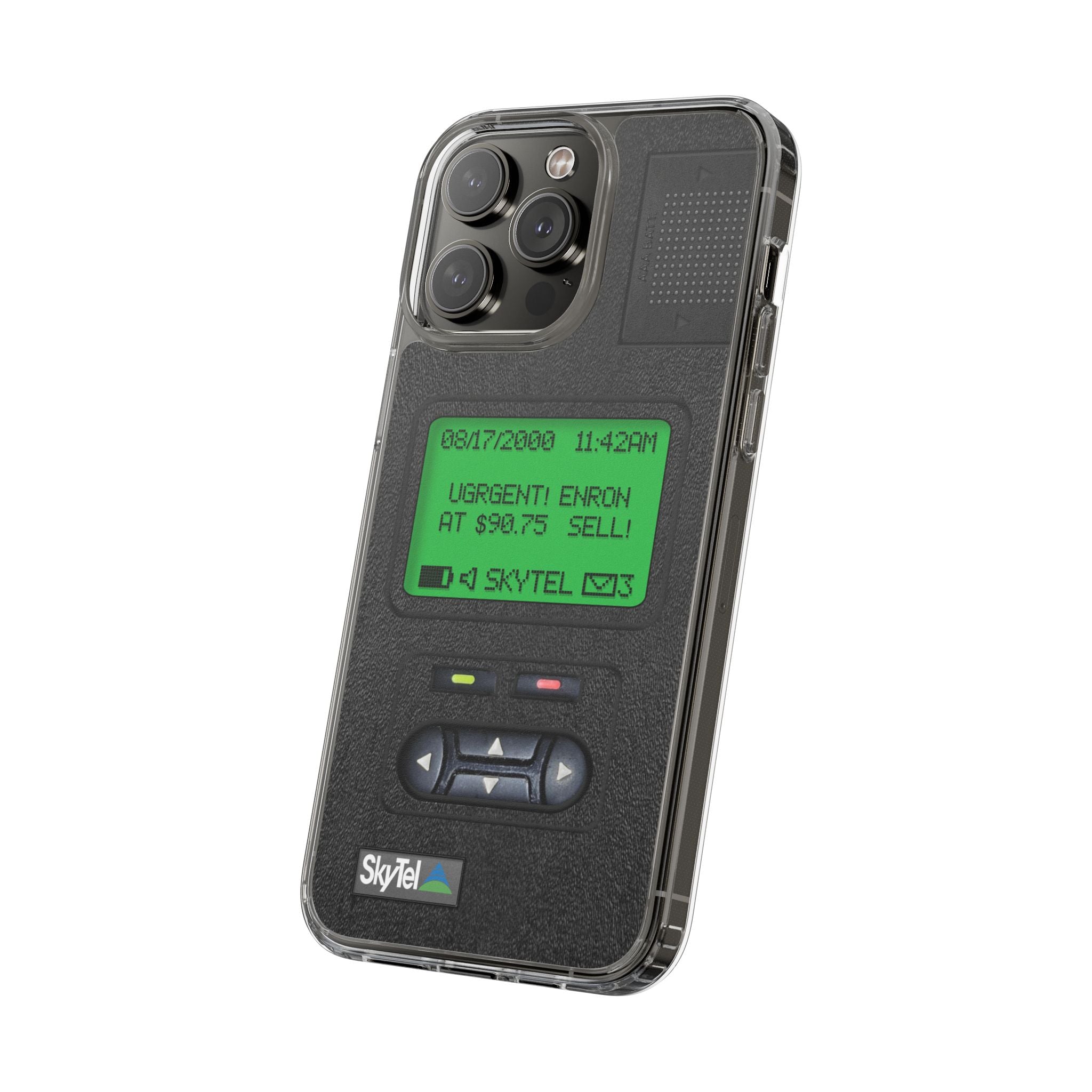 Pager Look Retro Phone Case for iPhone Beeper