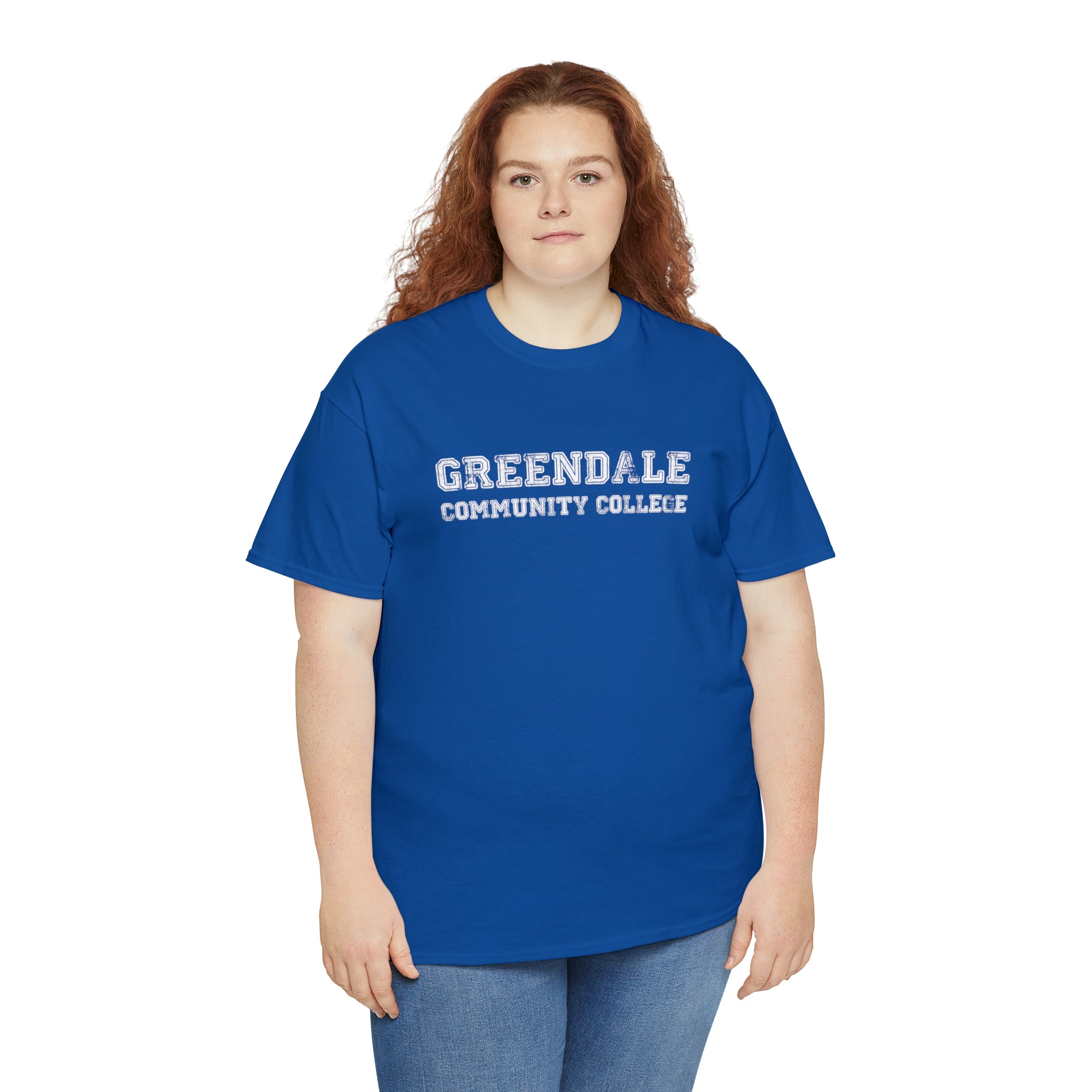 Greendale Community College Unisex Heavy Cotton Tee