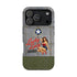 WWII Pinup Phone Case, Lucky Lucy Nose Art, MagSafe Dual Layer Case for iPhone & Samsung Galaxy, Vintage Aircraft Art