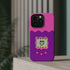 Virtual Pet Magnetic iPhone MagSafe Compatible Impact-Resistant Case Retro 90s