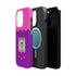 Virtual Pet Magnetic iPhone MagSafe Compatible Impact-Resistant Case Retro 90s
