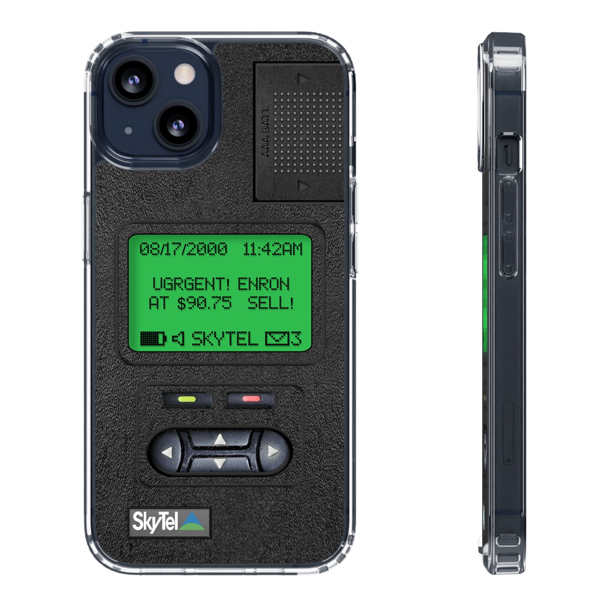 Pager Look Retro Phone Case for iPhone Beeper