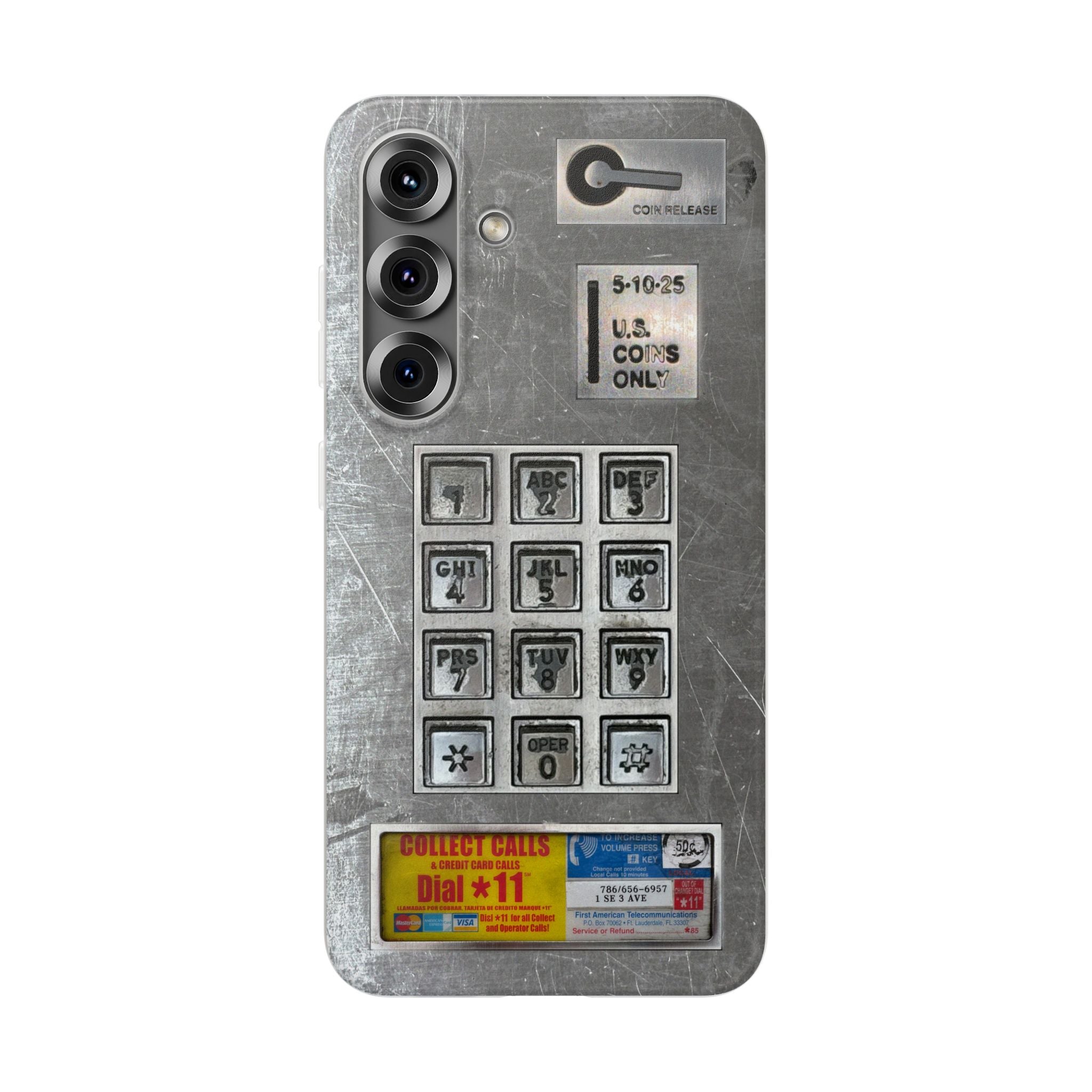 Payphone Retro Tech Case for Samsung Galaxy