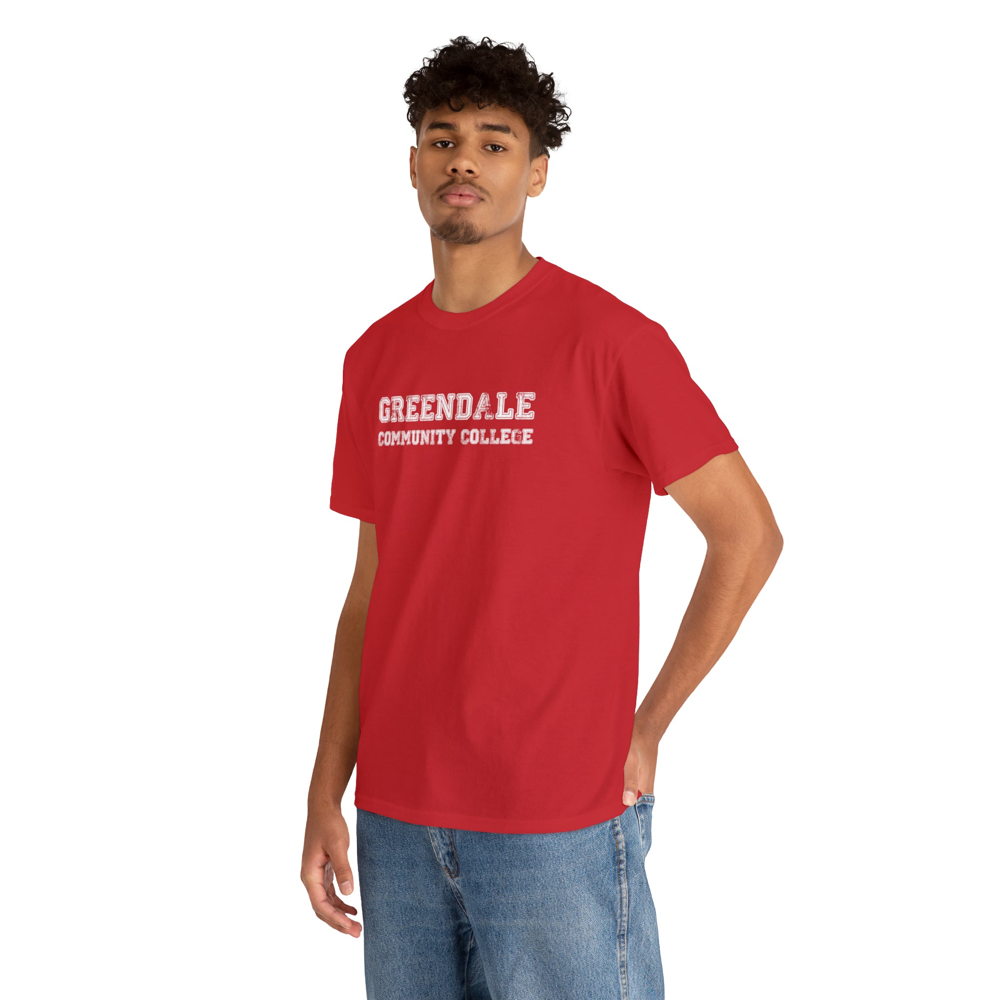 Greendale Community College Unisex Heavy Cotton Tee