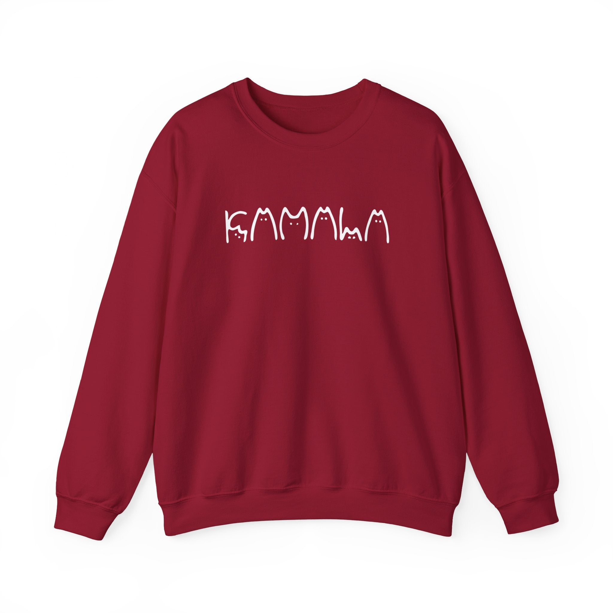 Kamala Cat Letters Cat Lady Unisex Sweatshirt Kamala Harris