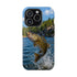 Smallmouth Bass Fishing Fish Phone Case MagSafe Compatible for iPhone & Samsung Galaxy | Bass Fisherman Gift | Dual Layer Tough Case