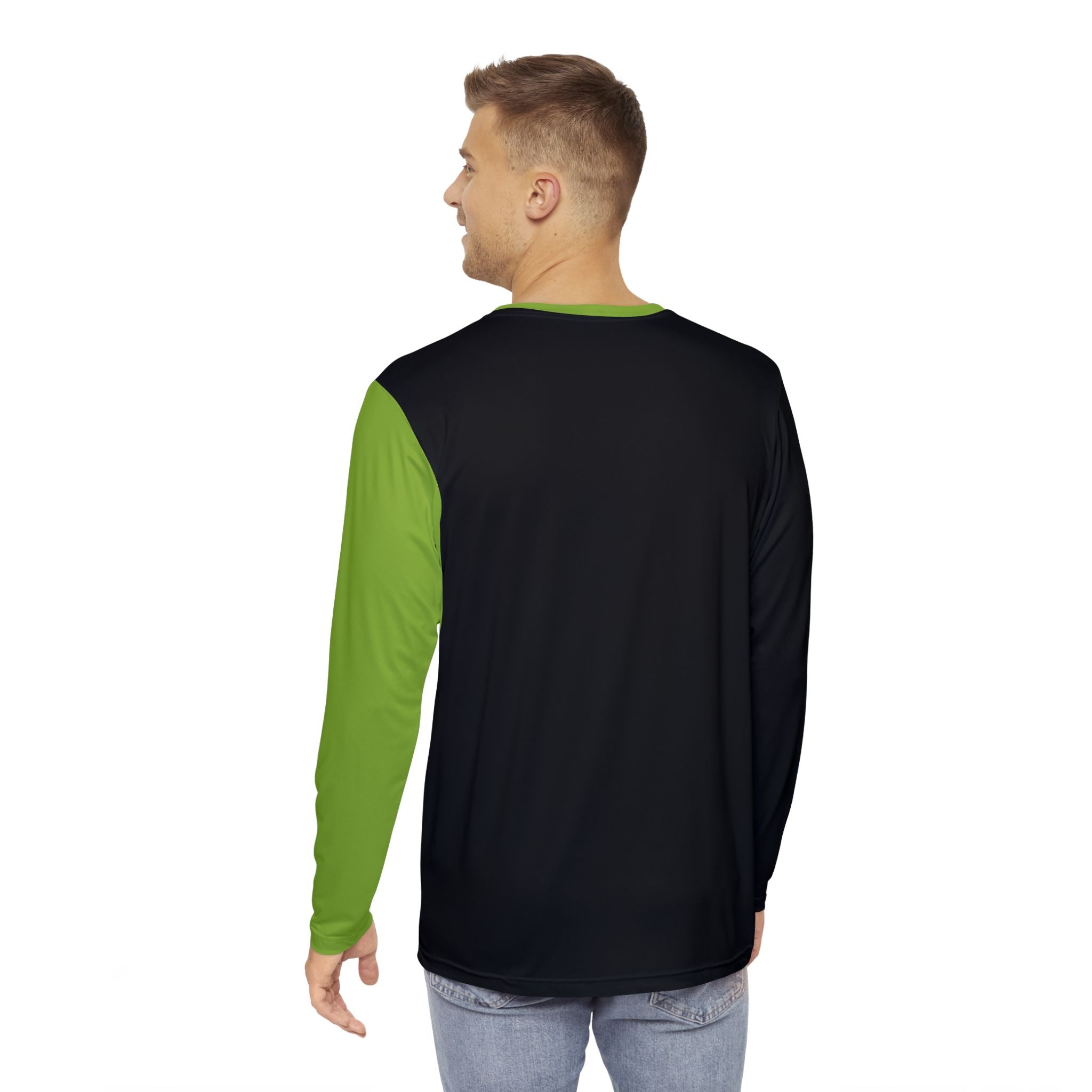 Custom 1999 Long Sleeve Shirt Uniform Space Costume - Green Black