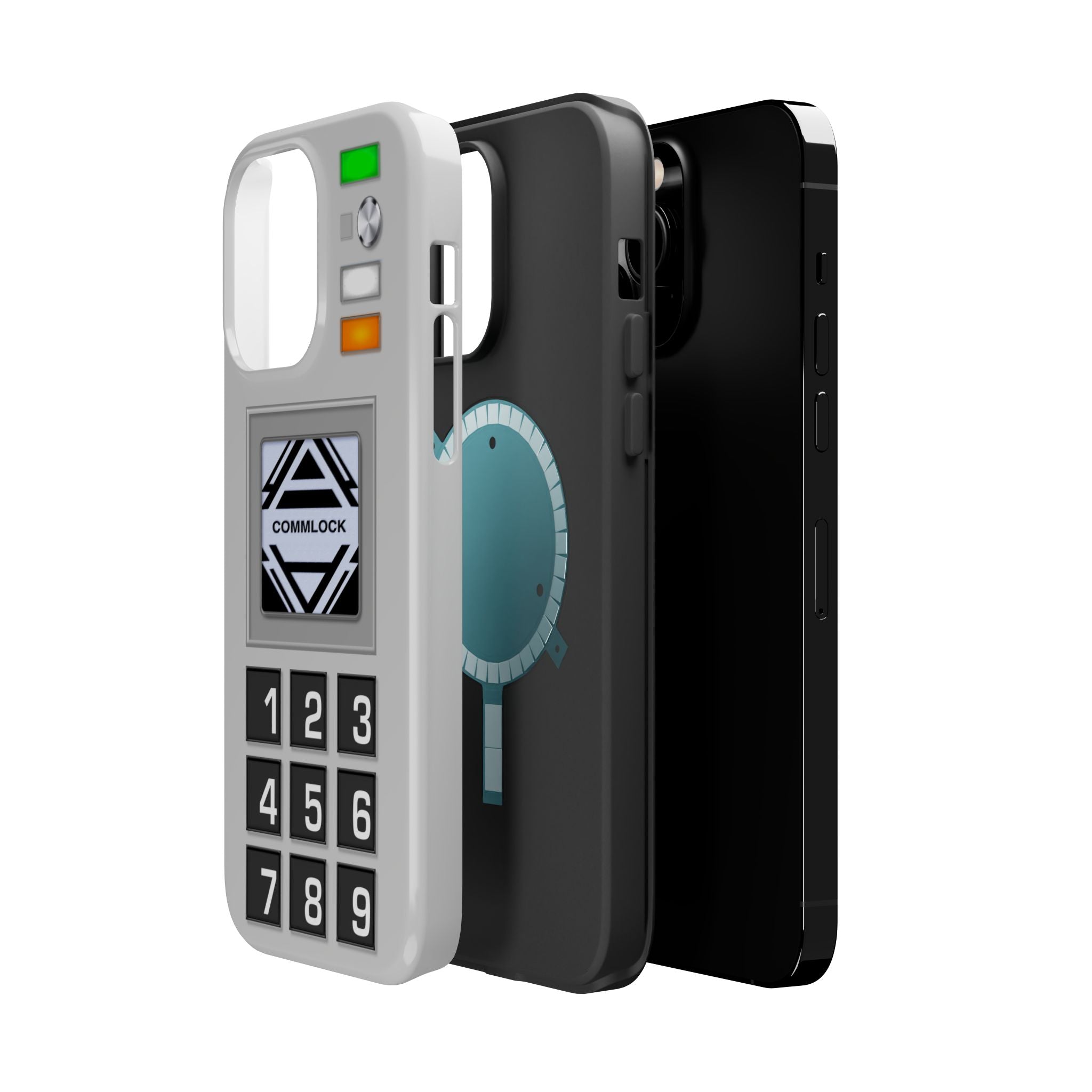 Space CommLock iPhone Case 1999 Prop MagSafe Magnetic 17 16 15 14 13 Pro Max Plus Mini Comlock