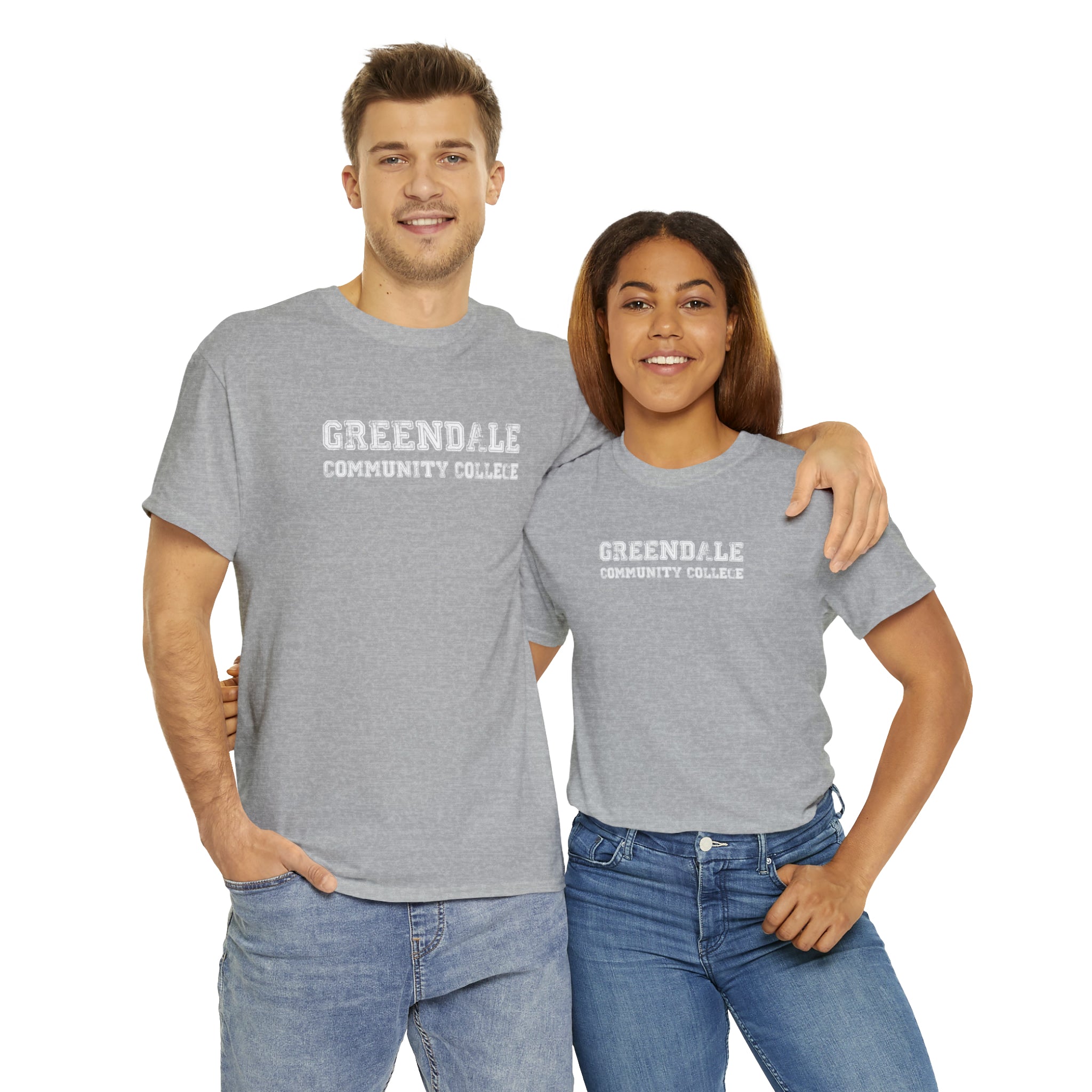 Greendale Community College Unisex Heavy Cotton Tee