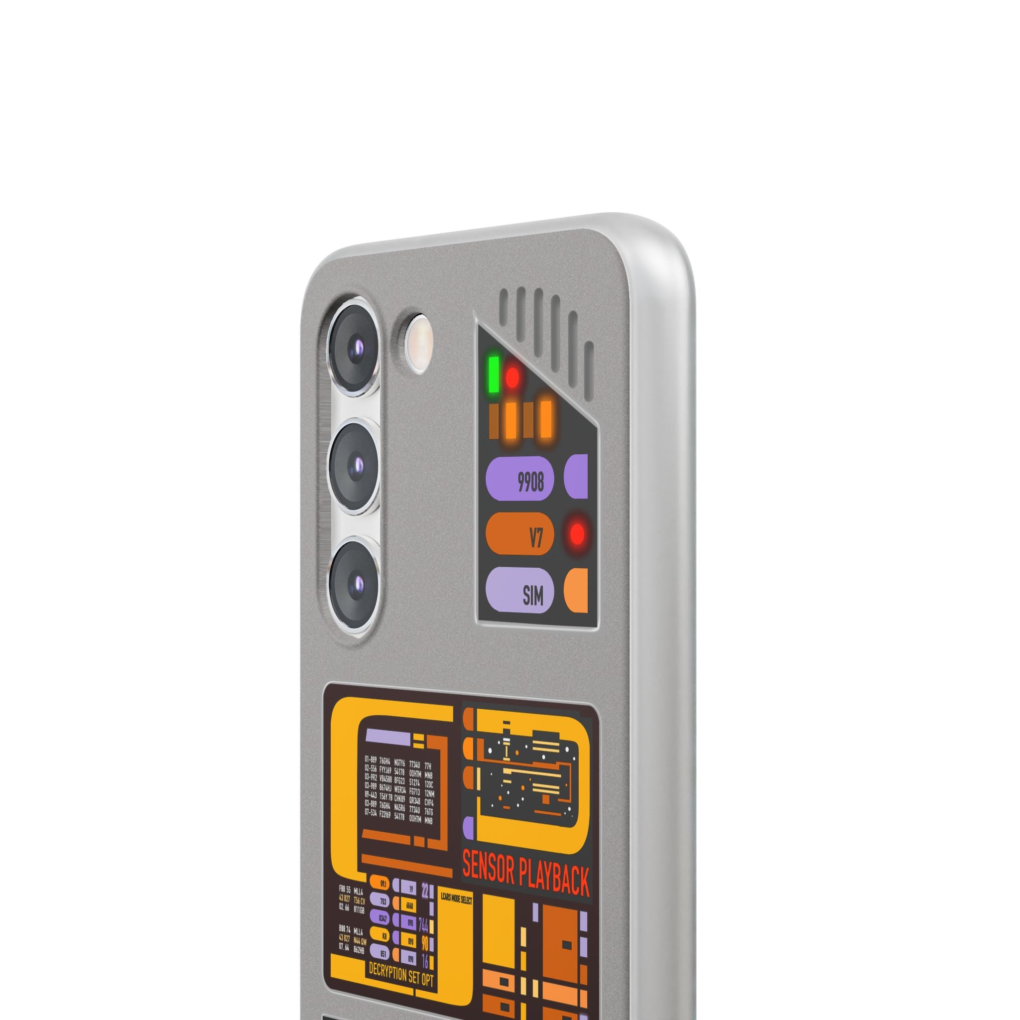 Starfleet PADD Inspired Prop Samsung Galaxy Compatible Phone Case