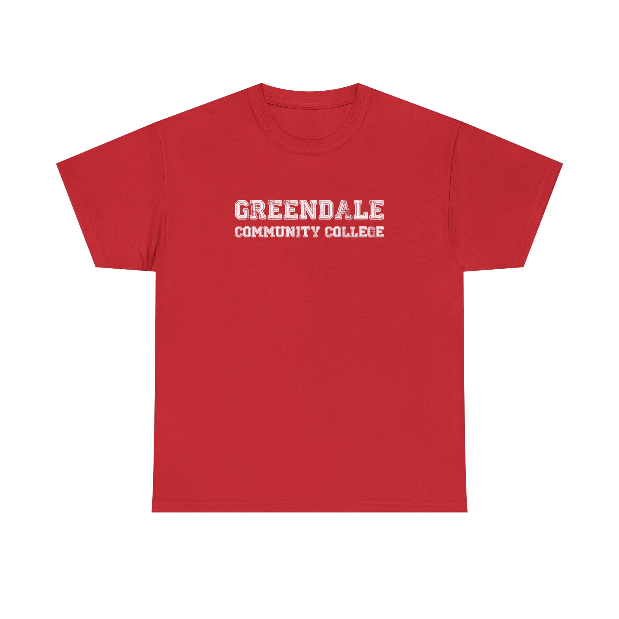 Greendale Community College Unisex Heavy Cotton Tee