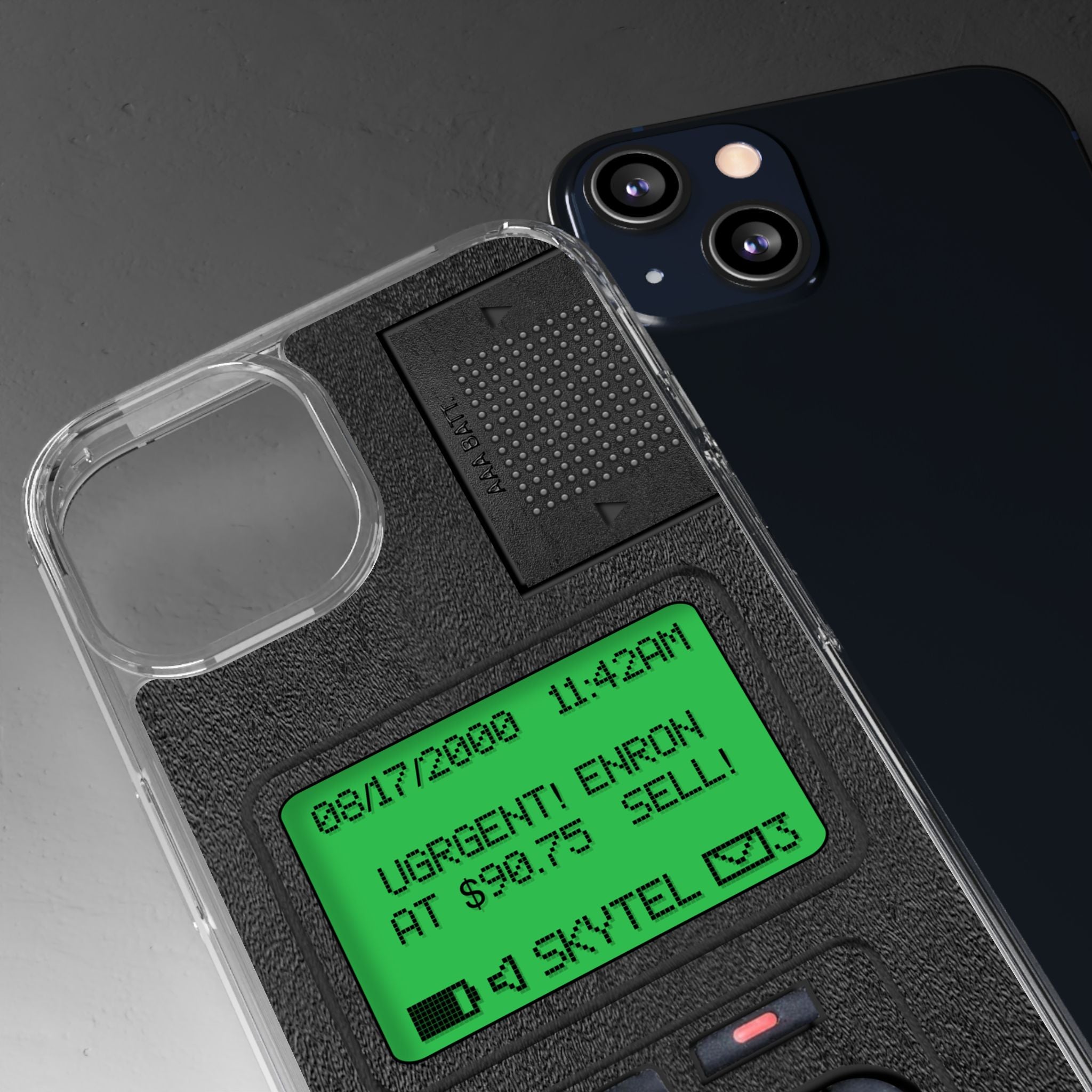 Pager Look Retro Phone Case for iPhone Beeper