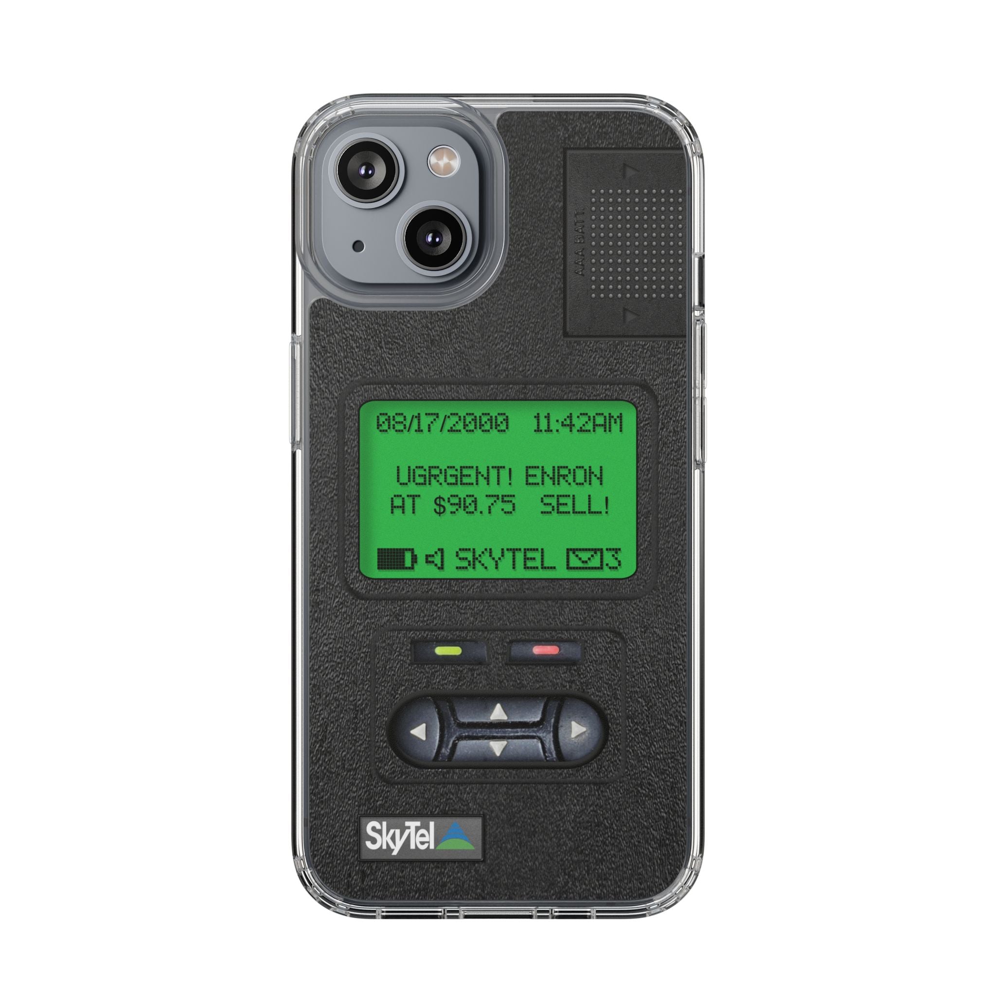 Pager Look Retro Phone Case for iPhone Beeper