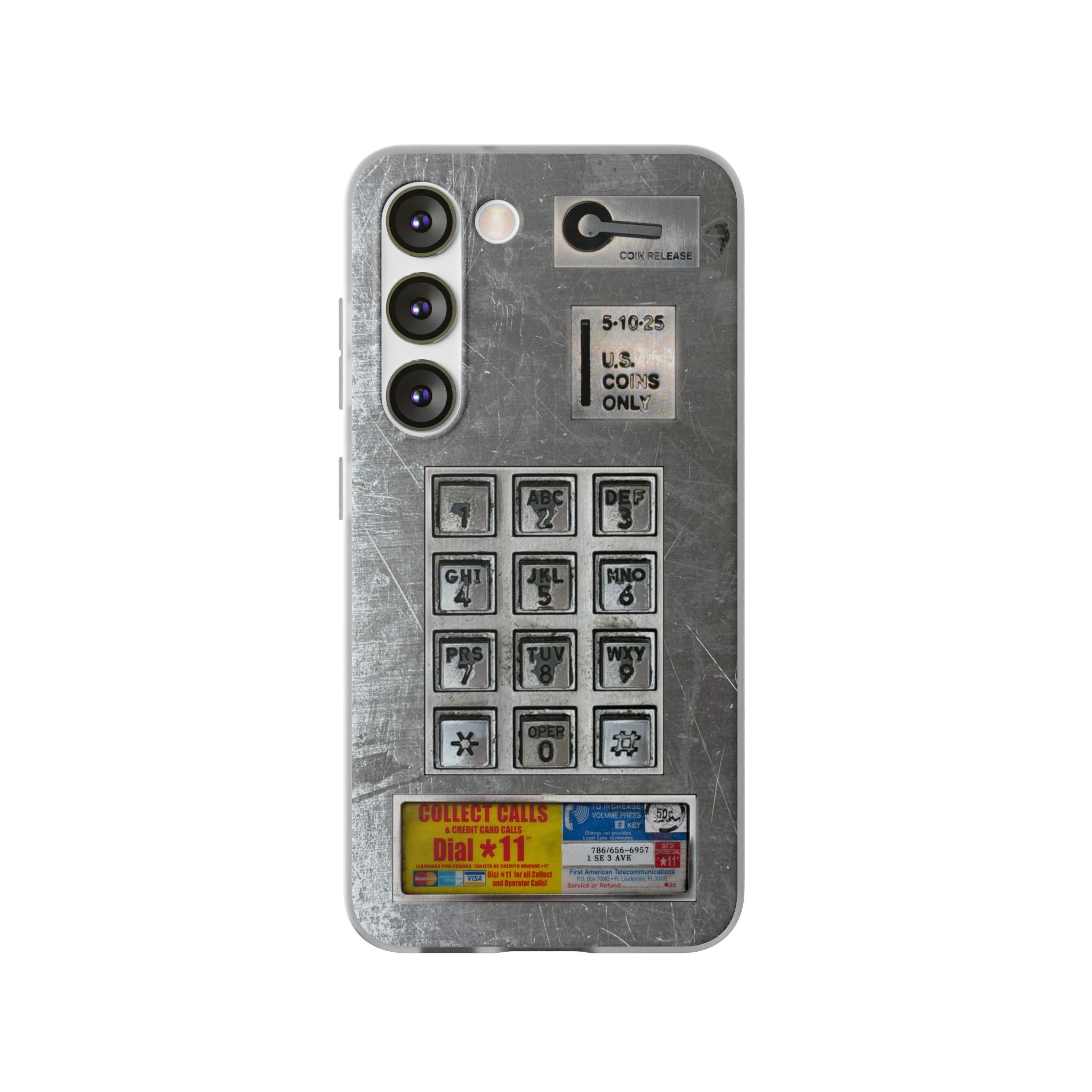 Payphone Retro Tech Case for Samsung Galaxy