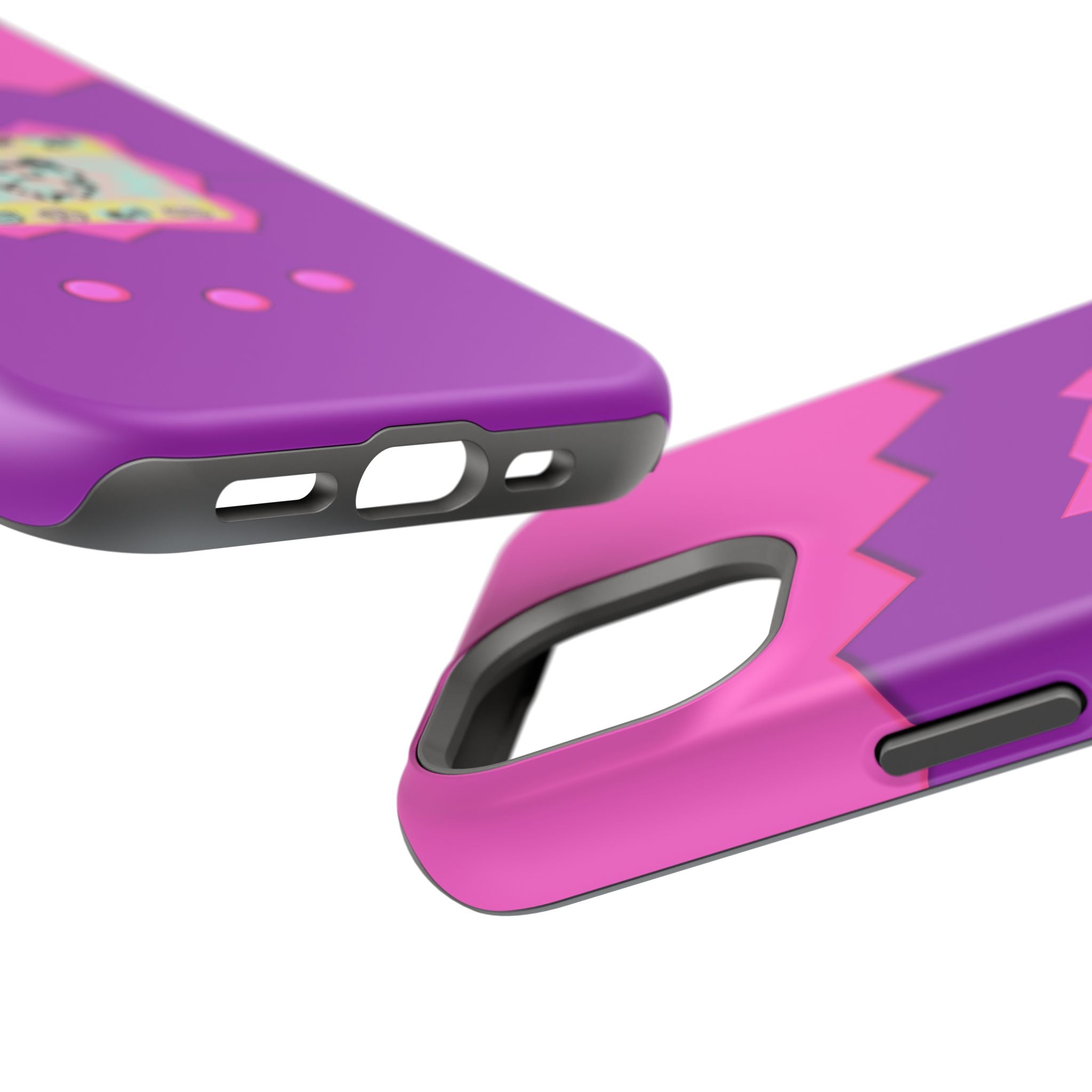 Virtual Pet Magnetic iPhone MagSafe Compatible Impact-Resistant Case Retro 90s