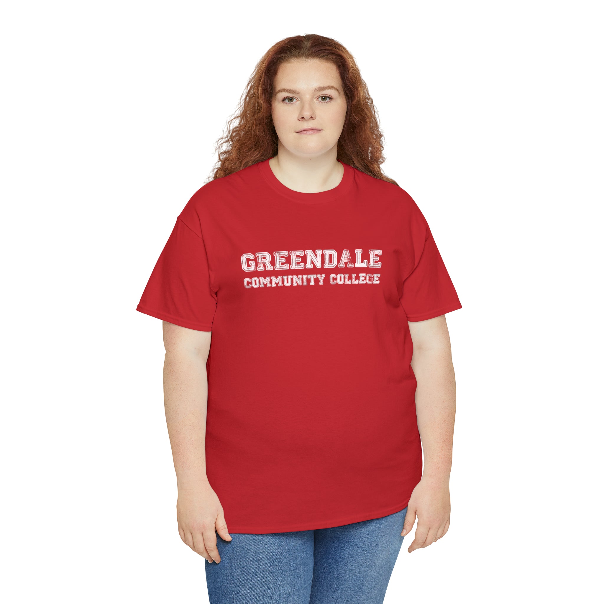 Greendale Community College Unisex Heavy Cotton Tee