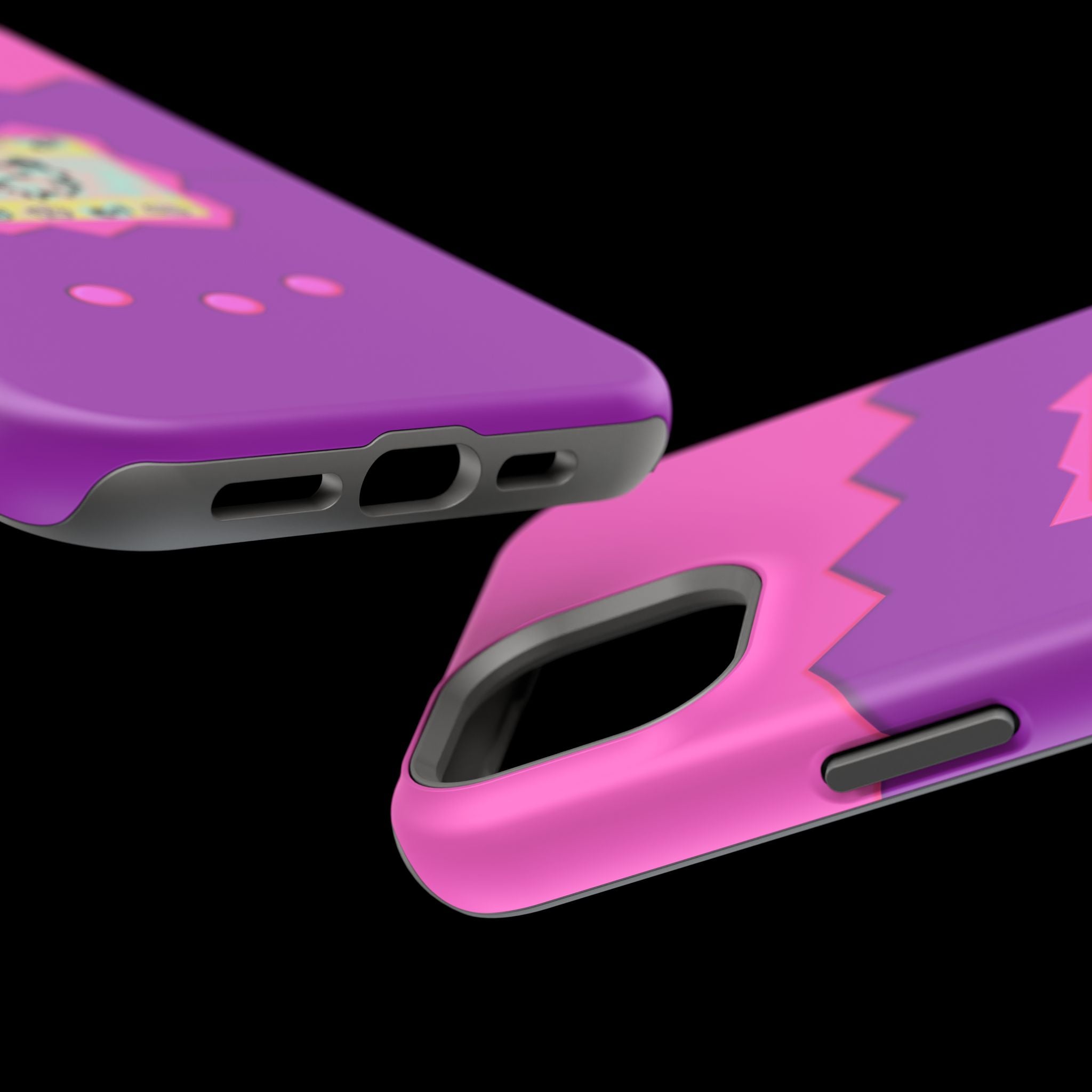 Virtual Pet Magnetic iPhone MagSafe Compatible Impact-Resistant Case Retro 90s