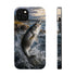 Striped Bass Fishing Fish Phone Case MagSafe Compatible for iPhone & Samsung Galaxy | Striper Fisherman Gift | Dual Layer Tough Case