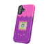 Virtual Pet Magnetic iPhone MagSafe Compatible Impact-Resistant Case Retro 90s
