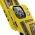 Retro Cassette AM FM Radio iPhone Case, Vintage Walkman Style Phone Case, MagSafe Dual Layer Protective Case Sport Yellow