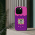 Virtual Pet Magnetic iPhone MagSafe Compatible Impact-Resistant Case Retro 90s