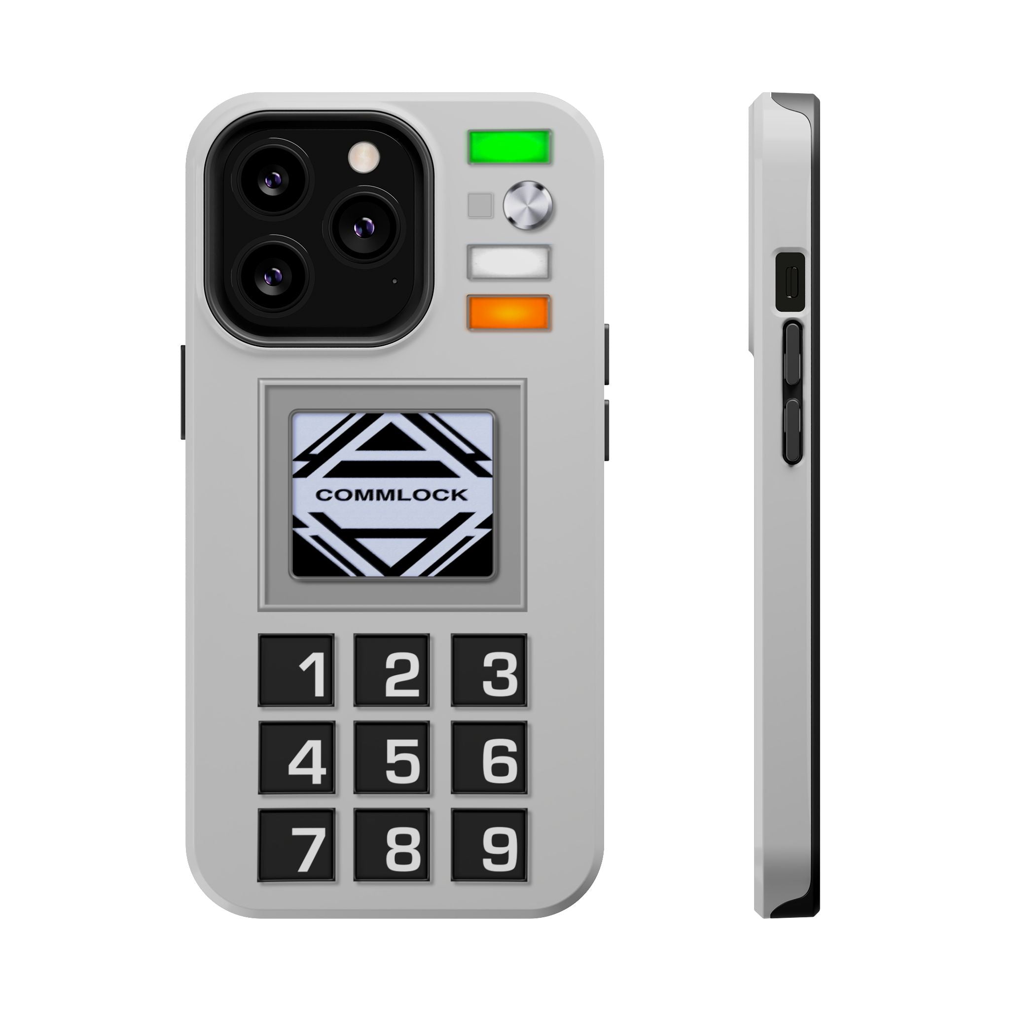 Space CommLock iPhone Case 1999 Prop MagSafe Magnetic 17 16 15 14 13 Pro Max Plus Mini Comlock
