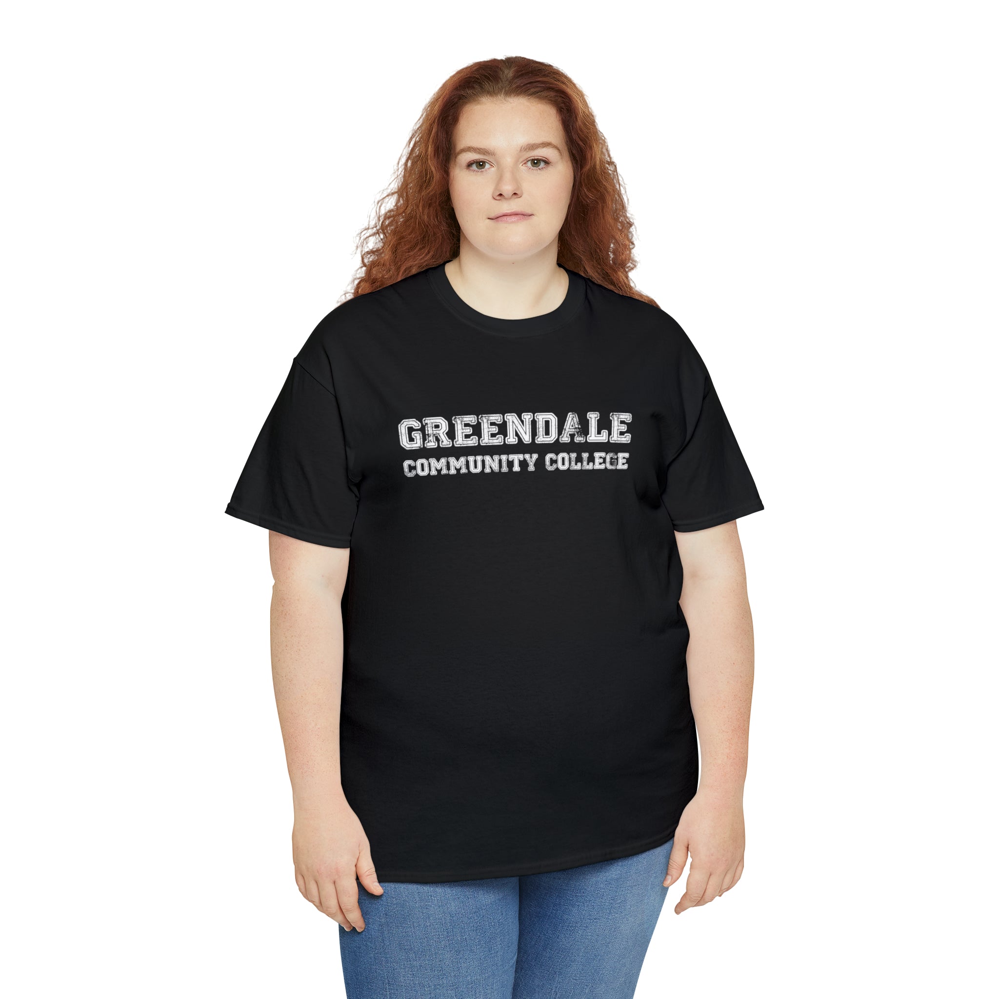 Greendale Community College Unisex Heavy Cotton Tee