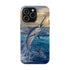 Marlin Fishing Fish Phone Case MagSafe Compatible for iPhone & Samsung Galaxy | Blue Marlin Fisherman Gift | Dual Layer Tough Case