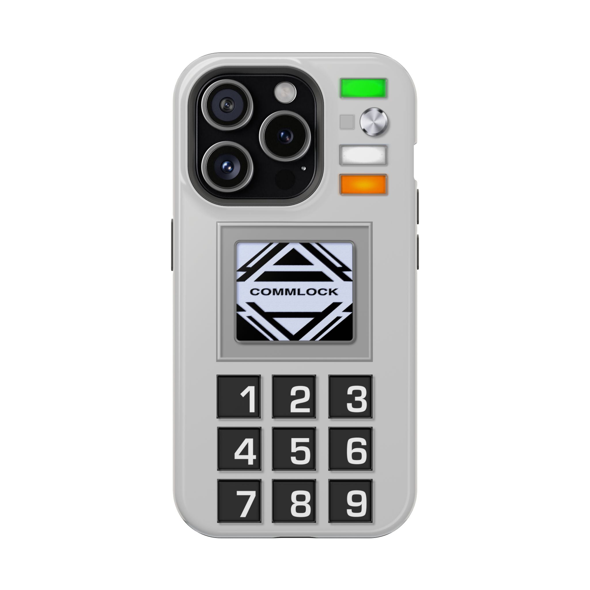 Space CommLock iPhone Case 1999 Prop MagSafe Magnetic 17 16 15 14 13 Pro Max Plus Mini Comlock