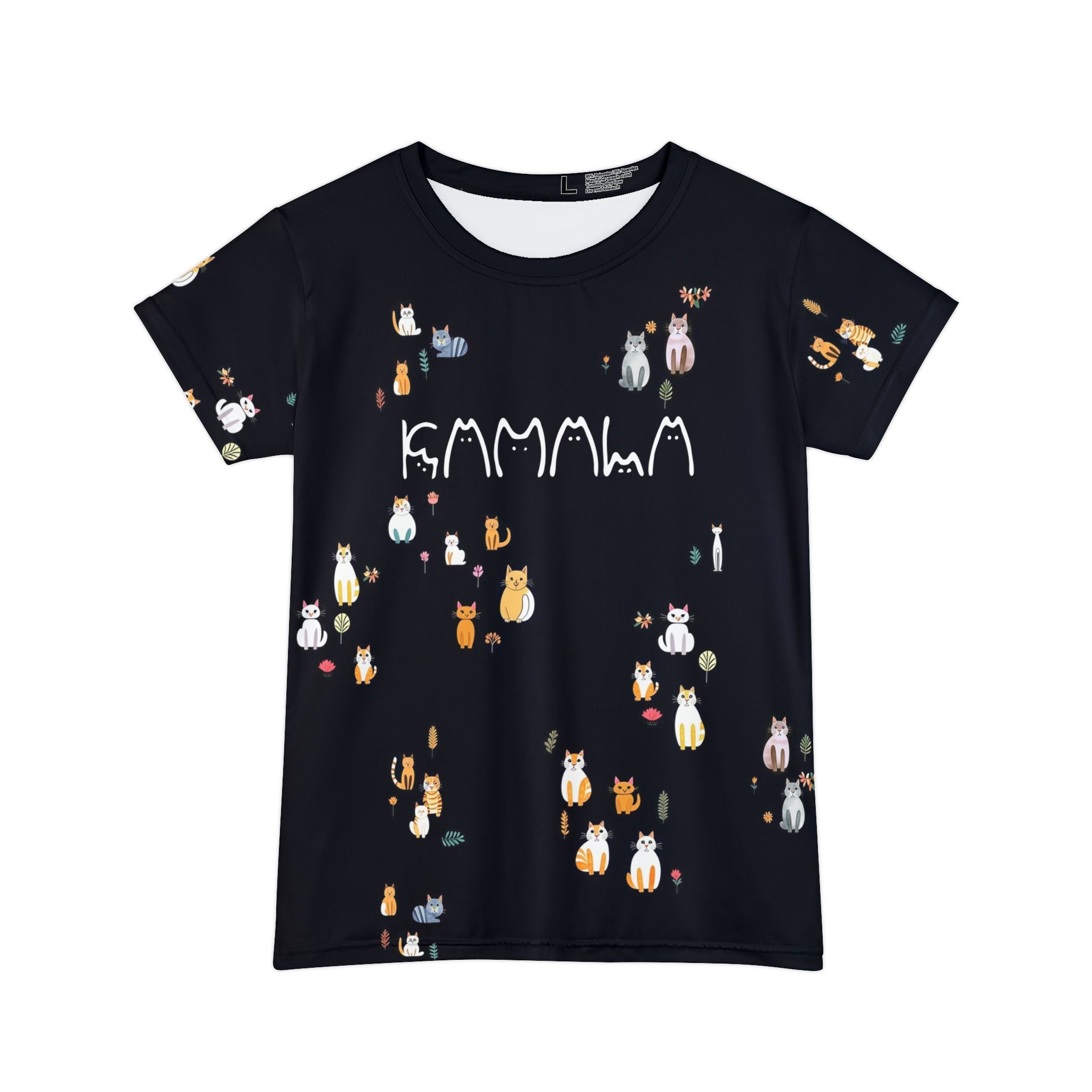 Kamala Cat Letters Cat Lady Cat Print t Shirt Kamala Harris